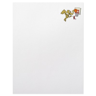 ant vs anteater personalized letterhead by justsports