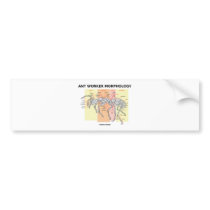 Ant Worker Morphology Bumper Sticker
