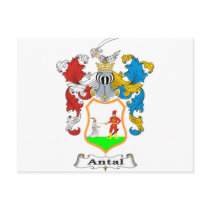 Antal Family Hungarian Coat of Arms postcards by NemethArt Antal Family Hungarian Coat of Arms postcards
