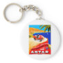 Antar Gas ~ Vintage Auto Road Race Ad Key Chains
