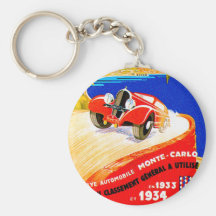 Antar Gas ~ Vintage Auto Road Race Ad Keychains