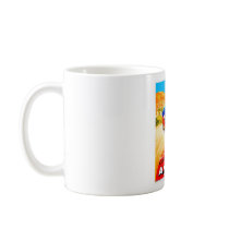 Antar Gas ~ Vintage Auto Road Race Ad Mug