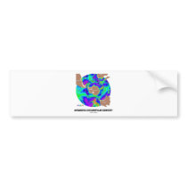 Antarctic Circumpolar Current (Ocean Current Map) Bumper Sticker