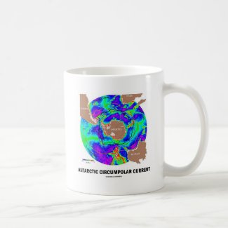Antarctic Circumpolar Current (Ocean Current Map) Mug