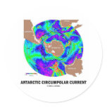 Antarctic Circumpolar Current (Ocean Current Map) stickers