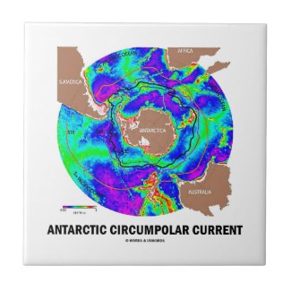 Antarctic Circumpolar Current (Ocean Current Map) Tile