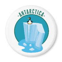 Antarctic Iceberg Refrigerator Magnet