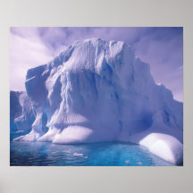 Antarctica. Antarctic icescapes Print