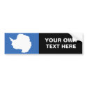 Antarctica Flag bumper stickers by flagshirts Antarctica Flag bumper stickers
