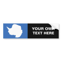 Antarctica Flag Bumper Stickers