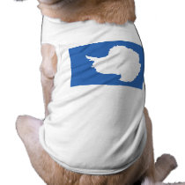 Antarctica Flag pet clothing