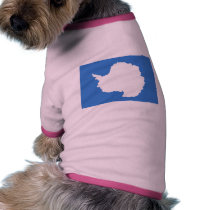 Antarctica Flag pet clothing