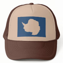 Antarctica Flag Trucker Hats