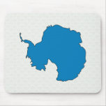 Antarctica Flag Map full size Mouse Pad