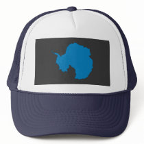 Antarctica flag map hat