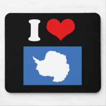 Antarctica Flag mousepads