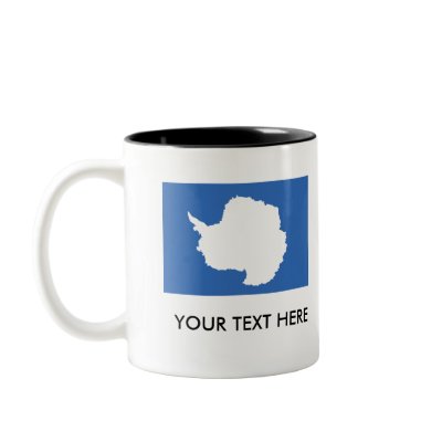 Antarctica Flag Mugs by flagshirts