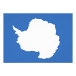 Antarctica Flag Personalized Announcements