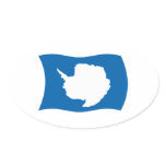 Antarctica Flag Sticker