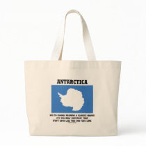 Antarctica Global Warming Climate Change Continent Bag