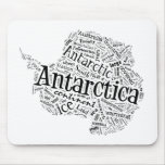 Antarctica in Tagxedo Mousepad