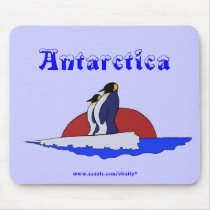 Antarctica mousepad design