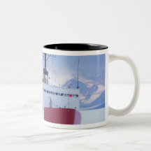 Antarctica, Ross Island, McMurdo Station, USCG Coffee Mugs