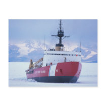 Antarctica, Ross Island, McMurdo Station, USCG Postcards