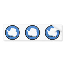 Antarctica Roundel quality Flag Bumper Sticker