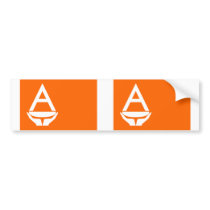Antarctica (Smith) flag Bumper Sticker