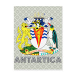 Antartica Coat of Arms Postcard