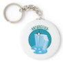 antartica penguin design key chain