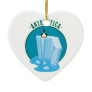 antartica penguin design christmas ornament