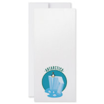 antartica penguin design rack cards