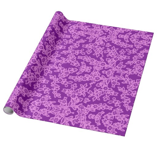 antaus purple wrapping paper Zazzle