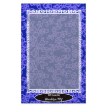 antaustat blue stationery