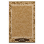antaustat sepia custom stationery