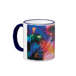 Antelope Curiosity - colorful art Mugs