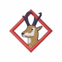 Antelope embroidered shirts