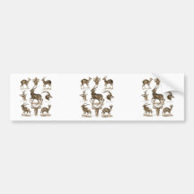 Antelopes Bumper Sticker