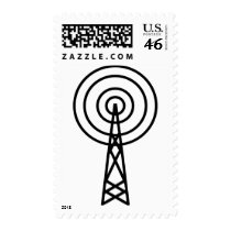antenna aerial sign postage stamps