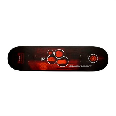 Antenna Zero BLACK LIGHT Skate Board Deck by Buried_Antenna