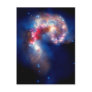 Antennae Galaxies Colliding Postcards