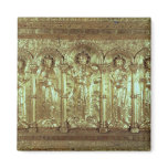 Antependium depicting Christ with the donors Fridge Magnet