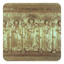 Antependium depicting Christ with the donors Sticker