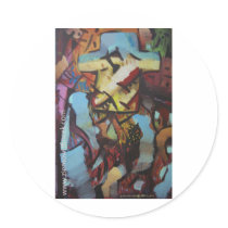 Anthem Round Sticker