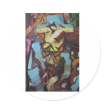Anthem Round Sticker