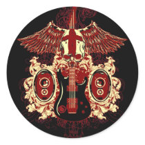 Anthem Round Sticker