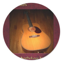 Anthology In Acoustic CD Cover Sticker