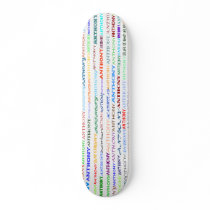 Anthony Text Design II Skateboard